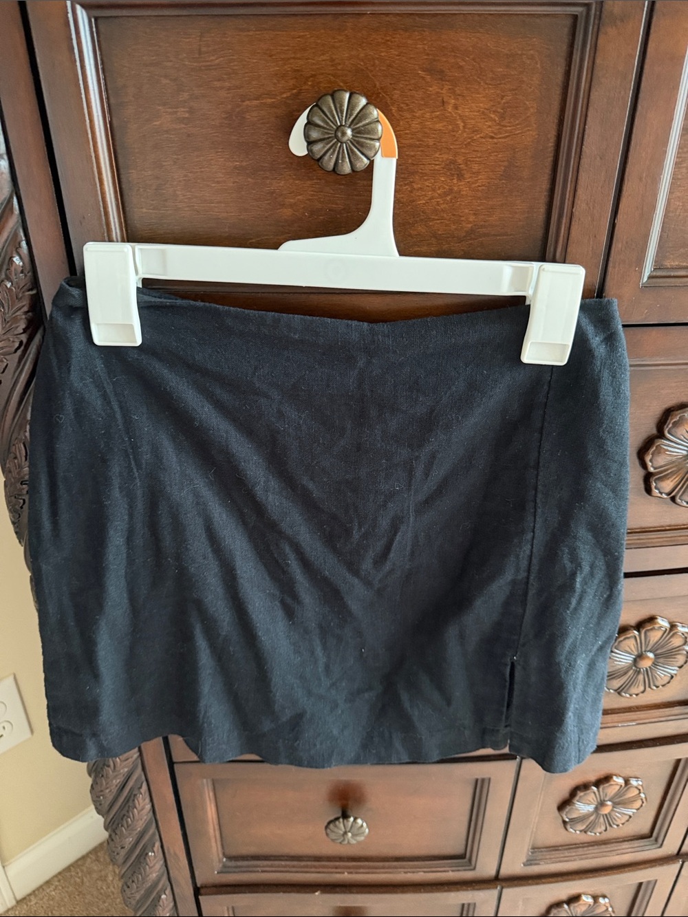 Abercrombie & Fitch Black Mini Skort
